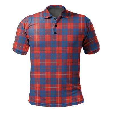 Clan Galloway Red Tartan Polo Shirt