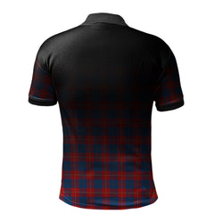 Clan Galloway Red Tartan Polo Shirt - Alba Celtic Style AR40 Galloway Red Tartan Tartan Polo