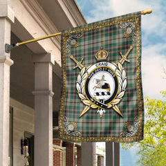 Clan Craig Ancient Tartan Crest Garden Flag - Celtic Thistle IU83 Clan Craig Tartan Today
