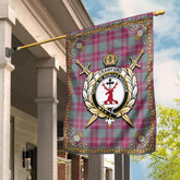 Clan Clan Crawford Ancient Tartan Crest Garden Flag - Celtic Thistle SO55 Clan Crawford Tartan Today