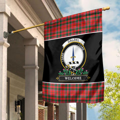 Clan Dalziel Modern Tartan Crest Garden Flag - Welcome AS38 Clan Dalziel Tartan Today