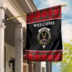 Clan McKillop Tartan Crest Black Garden Flag ZE84 Clan Garden Tartan Today