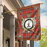 Clan Fraser (of Lovat) Weathered Tartan Crest Garden Flag - Celtic Thistle YU13 Clan Fraser Tartan Today
