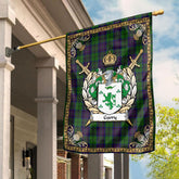 Clan Gary Tartan Crest Garden Flag - Celtic Thistle FT23 Clan Garden Tartan Today
