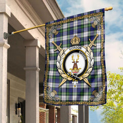 Clan Gordon Dress Modern Tartan Crest Garden Flag - Celtic Thistle IJ41 Clan Gordon Tartan Today