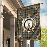 Clan Gordon Weathered Tartan Crest Garden Flag - Celtic Thistle IM44 Clan Gordon Tartan Today