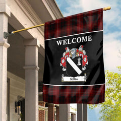 Clan Killin Tartan Crest Black Garden Flag XH29 Clan Garden Tartan Today