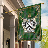 Clan Kirwan Tartan Crest Garden Flag - Celtic Thistle NG65 Clan Garden Tartan Today
