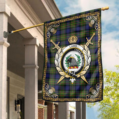 Clan Laws Tartan Crest Garden Flag - Celtic Thistle WC46 Clan Garden Tartan Today