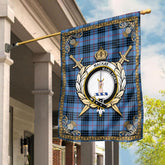 Clan MacKay Blue Tartan Crest Garden Flag - Celtic Thistle MU59 Clan MacKay Tartan Today