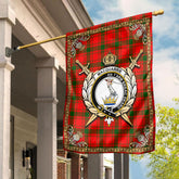 Clan MacQuarrie Tartan Crest Garden Flag - Celtic Thistle YG72 Clan MacQuarrie Tartan Today