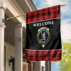 Clan MacSuibhne Tartan Crest Black Garden Flag XJ89 Clan Garden Tartan Today