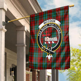 Clan McCook Tartan Crest Garden Flag RQ68 Clan Garden Tartan Today