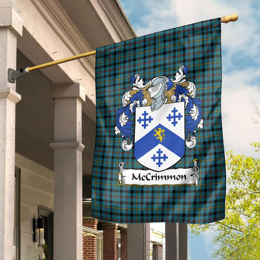 Clan McCrimmon Tartan Crest Garden Flag ND51 Clan Garden Tartan Today