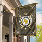 Clan McVicker Tartan Crest Garden Flag - Celtic Thistle ZX68 Clan Garden Tartan Today