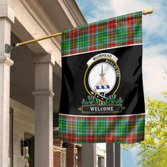 Clan Muirhead Tartan Crest Garden Flag - Welcome GE36 Clan Muir_More Tartan Today