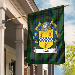 Clan Park Tartan Crest Garden Flag QZ88 Clan Garden Tartan Today