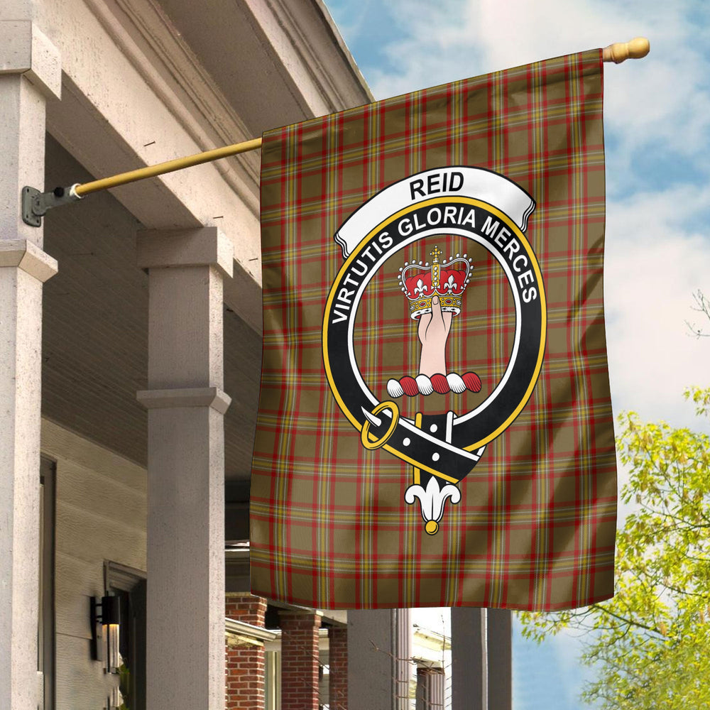 Clan Reid Tartan Crest Garden Flag LJ38 Clan Garden Tartan Today