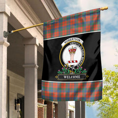 Clan Robertson Ancient Tartan Crest Garden Flag - Welcome EP95 Clan Robertson Tartan Today