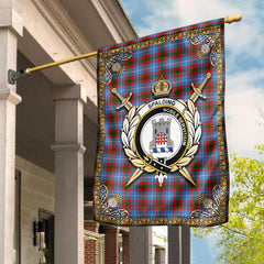 Clan Spalding Tartan Crest Garden Flag - Celtic Thistle XF27 Clan Spalding Tartan Today