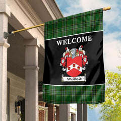 Clan Westhead Tartan Crest Black Garden Flag JC97 Clan Garden Tartan Today