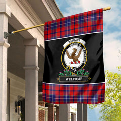 Clan Wishart Dress Tartan Crest Garden Flag - Welcome PJ89 Clan Wishart Tartan Today