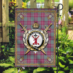 Clan Clan Crawford Ancient Tartan Crest Garden Flag - Celtic Thistle SO55 Clan Crawford Tartan Today