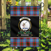 Clan Dalmahoy Tartan Crest Garden Flag - Welcome JM65 Clan Dalmahoy Tartan Today