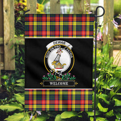 Clan Dewar Tartan Crest Garden Flag - Welcome FN33 Clan Dewar Tartan Today