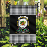 Clan Douglas Grey Modern Tartan Crest Garden Flag - Welcome NX64 Clan Douglas Tartan Today