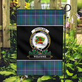 Clan Douglas Modern Tartan Crest Garden Flag - Welcome TS61 Clan Douglas Tartan Today