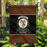Clan Drummond Tartan Crest Garden Flag - Welcome YC27 Clan Drummond Tartan Today