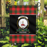 Clan Erskine Modern Tartan Crest Garden Flag - Welcome WL29 Clan Erskine Tartan Today