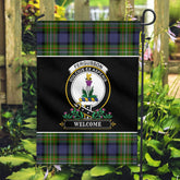Clan Fergusson Modern Tartan Crest Garden Flag - Welcome FM16 Clan Fergusson Tartan Today