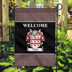 Clan Frater Tartan Crest Black Garden Flag XK90 Clan Garden Tartan Today