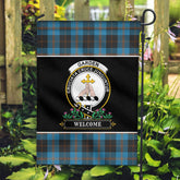 Clan Garden Tartan Crest Garden Flag - Welcome OY52 Garden Tartan (Clan Garden) Tartan Today