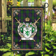 Clan Gary Tartan Crest Garden Flag - Celtic Thistle FT23 Clan Garden Tartan Today