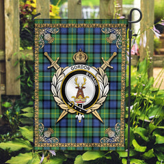 Clan Clan Gordon Old Ancient Tartan Crest Garden Flag - Celtic Thistle HT65 Clan Gordon Tartan Today