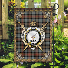 Clan Gunn Weathered Tartan Crest Garden Flag - Celtic Thistle AX71 Clan Gunn Tartan Today
