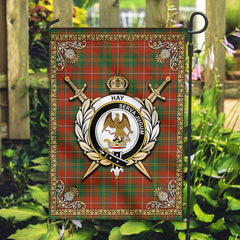 Clan Hay Ancient Tartan Crest Garden Flag - Celtic Thistle XQ45 Clan Hay Tartan Today
