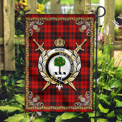Clan Hogg Tartan Crest Garden Flag - Celtic Thistle XI42 Clan Hogg Tartan Today