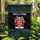Clan Ireland Tartan Crest Black Garden Flag BI28 Clan Garden Tartan Today