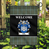 Clan Kelly Dress Tartan Crest Black Garden Flag VR73 Clan Kelly Tartan Today