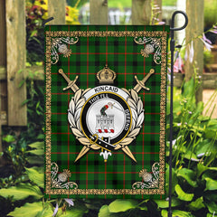 Clan Kincaid Tartan Crest Garden Flag - Celtic Thistle QZ48 Clan Kincaid Tartan Today