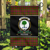 Clan Kinninmont Tartan Crest Garden Flag - Welcome AA41 Clan Garden Tartan Today