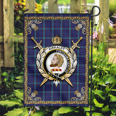 Clan Kirkaldy Tartan Crest Garden Flag - Celtic Thistle PM35 Clan Kirk Tartan Today
