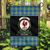 Clan Laing Tartan Crest Garden Flag - Welcome VI80 Clan Laing Tartan Today