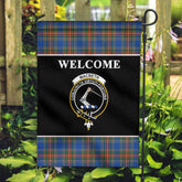 Clan MacBeth Ancient Tartan Crest Black Garden Flag ZD84 Clan MacBeth Tartan Today