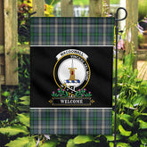 Clan MacDowall Tartan Crest Garden Flag - Welcome FG86 Clan MacDowall Tartan Today