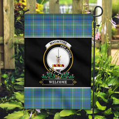 Clan MacIntyre Hunting Ancient Tartan Crest Garden Flag - Welcome XK89 Clan MacIntyre Tartan Today